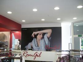 Открытие нового фирменного магазина "Romgil"