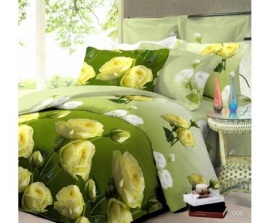 Комплект постельного белья «Чайная роза» 1.5 спальный