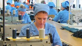 В 2016 году объемы текстильного и швейного производства в Ивановской области выросли на 9,2%