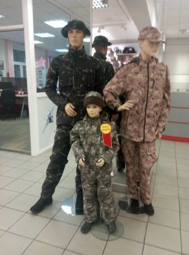 Стиль милитари в детской моде